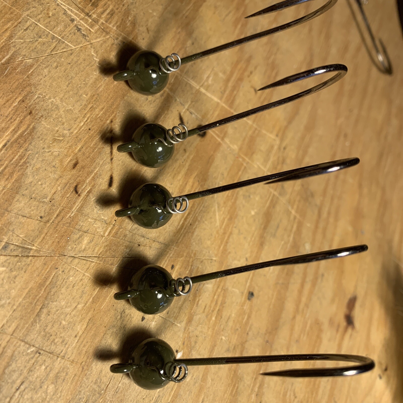 Shakey Head Jigs Round Jig Heads Bass jigs. Bass Trout Flounder Striper