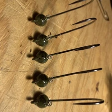 Shakey Head Jigs Round  Jig Heads Bass jigs.  Bass Trout Flounder Striper