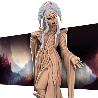 Drow Matron - Queen Monster - Bite the Bullet - Dungeons and Dragons