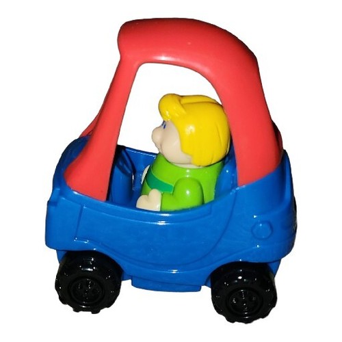 2005 Burger King Little Tikes Dollhouse Size Cozy Coupe 3" Car - Picture 2 of 7