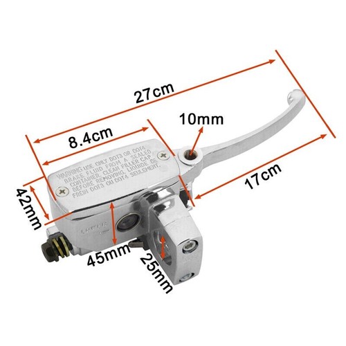 25mm Brake & Clutch Master Cylinder For Honda Goldwing 1000/1200/1500/1800 - Picture 6 of 6