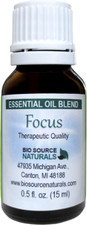Focus Essential Oil Blend - Therapeutic Quality  0.5 fl oz