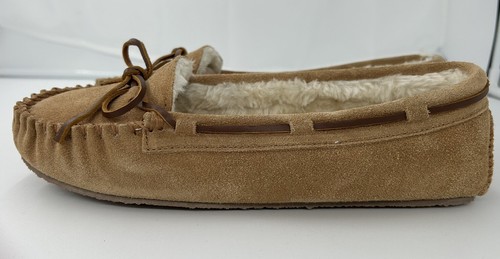Minnetonka Women's Cally Cinnamon Moccasin Slippers 4011 Size 11 Suede Leather - Picture 3 of 9