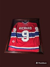 MAURICE RICHARD Signed Jersey Authenticated! Hall Of Fame Jersey
