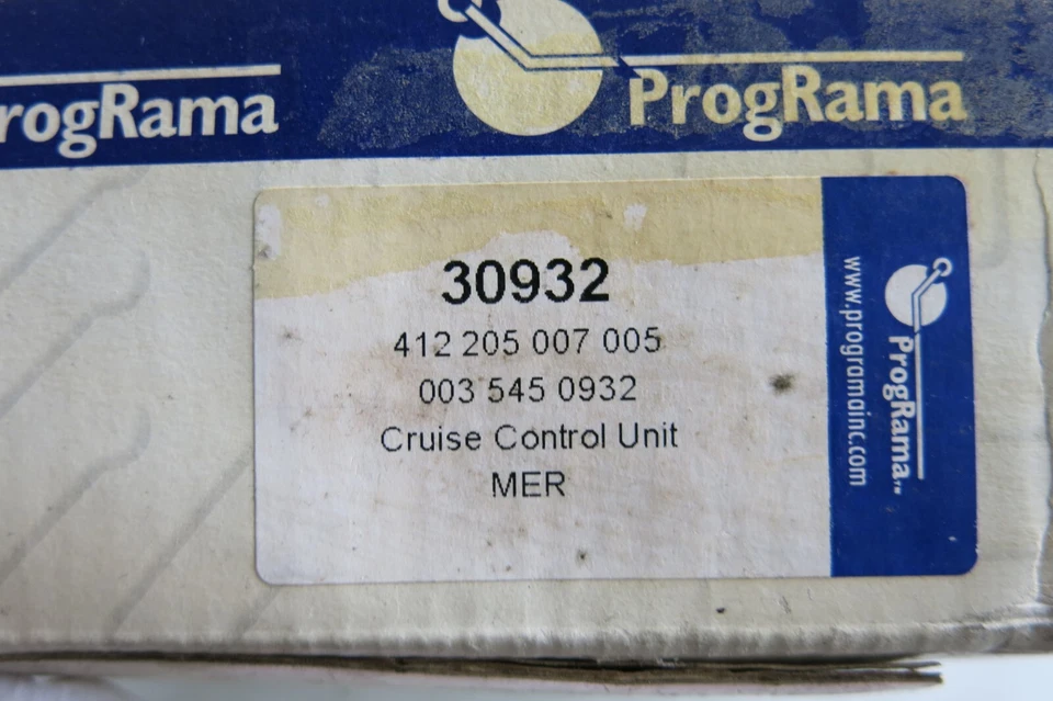 Unidad de control de crucero Programa 30932 0035450932 se adapta a Mercedes 560SL 190E 300E 260E Foto 4 de 4