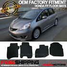 Fits 06-12 Honda 4Dr Oe Factory Fitment Floor Mats Carpet Front&Rear Nylon Black