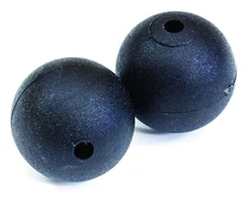 Tigress Outrigger Accessory Pair of 1-1/4 Black Plastic Stops