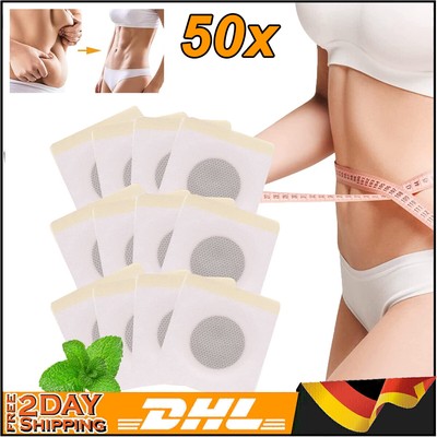 50pcs Bulk Extra Starke Abnehmen Patches WEIGHT LOSS DIET AID Detox Slim Patch