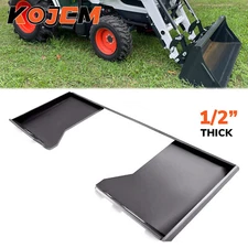 1/2" Skid Steer Mount Plate Quick Tach Attachment Loader Plate For Bobcat Kubota