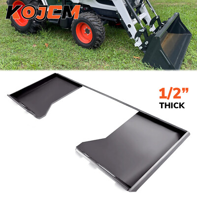 1/2'' Quick Tach Attachment Mount Plate Heavy Duty Skid Steer for Bobcat Kubota