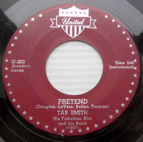 TAB SMITH R&B INST 45 CRAZY WALK mit VORGABE stark sehr guter Zustand UNITED DM494 - Bild 2 von 2