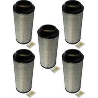 5X Mahle / Knecht Luftfilter LX 1687 Air Filter