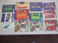 12 Different THOMAS KEMPER BREWERY BEER BOTTLE LABELS Seattle Washington Wa. Bar