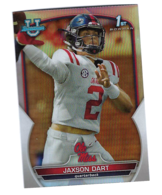 JAXSON DART 2022 BOWMAN UNIVERSITY CHROME 1ST BOWMAN SILVER