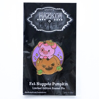 Helluva Boss Fat Nuggets Pumpkin Halloween 2021 Limited Edition Enamel Pin
