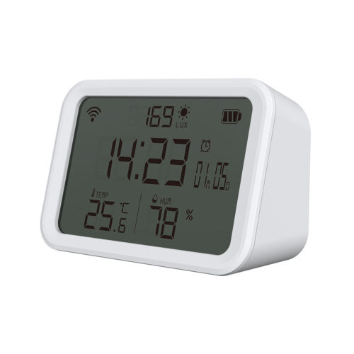 Tuya WiFi Illumination Clock 2.4GHz 4 in 1 Smart Clock Bluetooth-compatible 5.0 - Picture 8 of 12