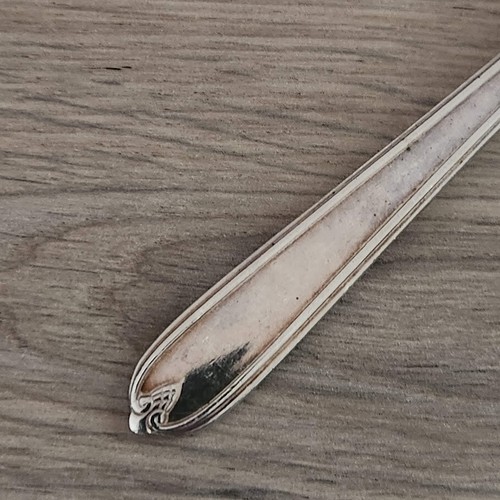 4 Oneida Silver Longchamps Chaumont Oval Soup Spoon 7 3/8" Silverplate 1935 - Picture 9 of 12