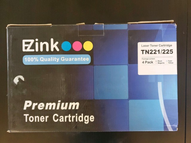 ez ink cartridges TN221/225 ( 4 Pack) | eBay