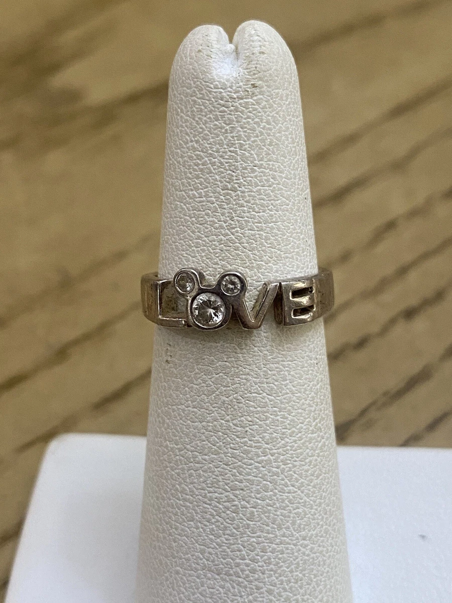 Mickey mouse shop love ring