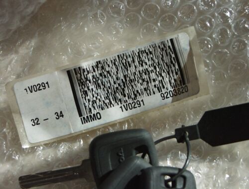 Juego de bloqueo de encendido genuino Volvo nuevo V70 S70 C70 XC70 #9203820. Con 3 llaves - Imagen 3 de 12