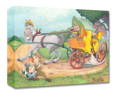Ichabod Crane Disney Fine Art Michelle St. Laurent Lt Ed TOC Print Wild Toad