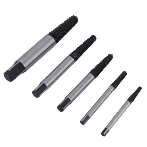 5 Pcs Broken Screw Extractor Set Damaged Easy Take Out Removing Tool - Picture 9 of 12