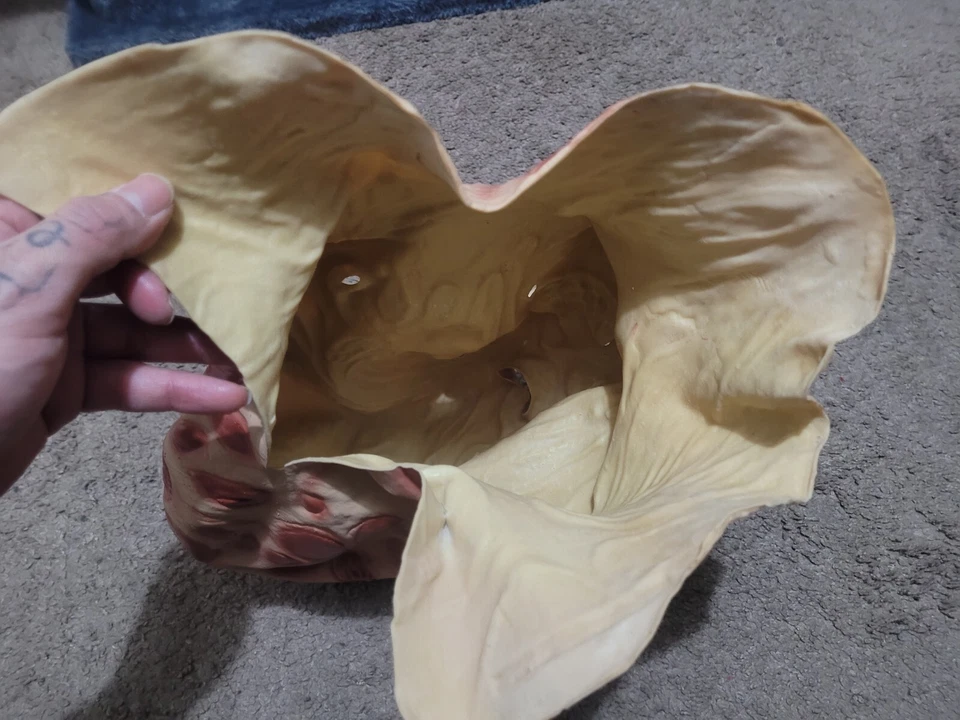 Freddy Krueger Overhead Latex Mask Halloween Makeup Party Dressup - Image 4 of 4