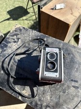 Vintage Kodak Duaflex III Film Camera Kodet Lens  Collectible w/ Strap