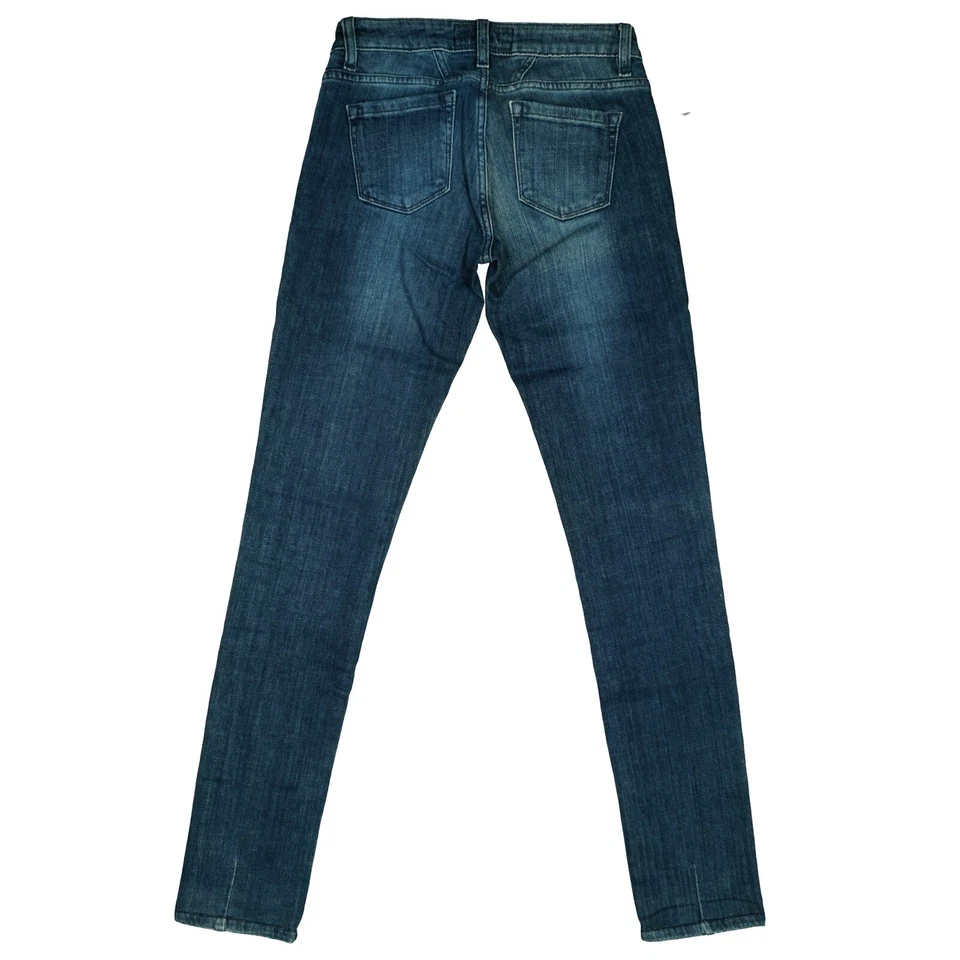 CLOSED Damen Stretch Jeans Hose Skinny Slim Leg low Rise Gr. 32 XXS W25 L30 Blau - Bild 3 von 4