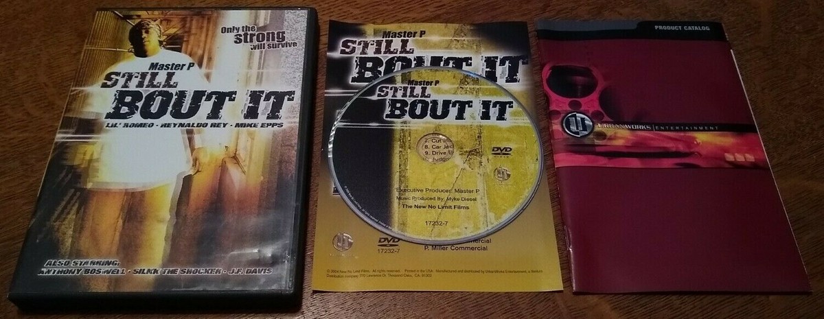 希少廃盤美品！DON LETTS PRESENTS THE MIGHTY 2CD Still Bout It DVD Master P Mike Epps Silkk The Shocker No
