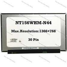 NT156WHM-N44 HD 1366 768 15.6 Inch 30Pin No Screw Holes eDP LED Screen LCD Panel