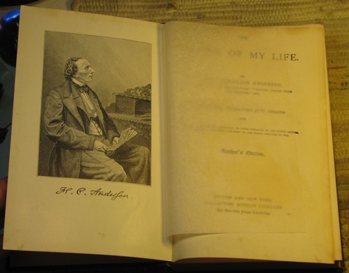 THE STORY OF MY LIFE by Hans Christian Andersen 1871 Author's Edition Hougton HC - Picture 8 of 15