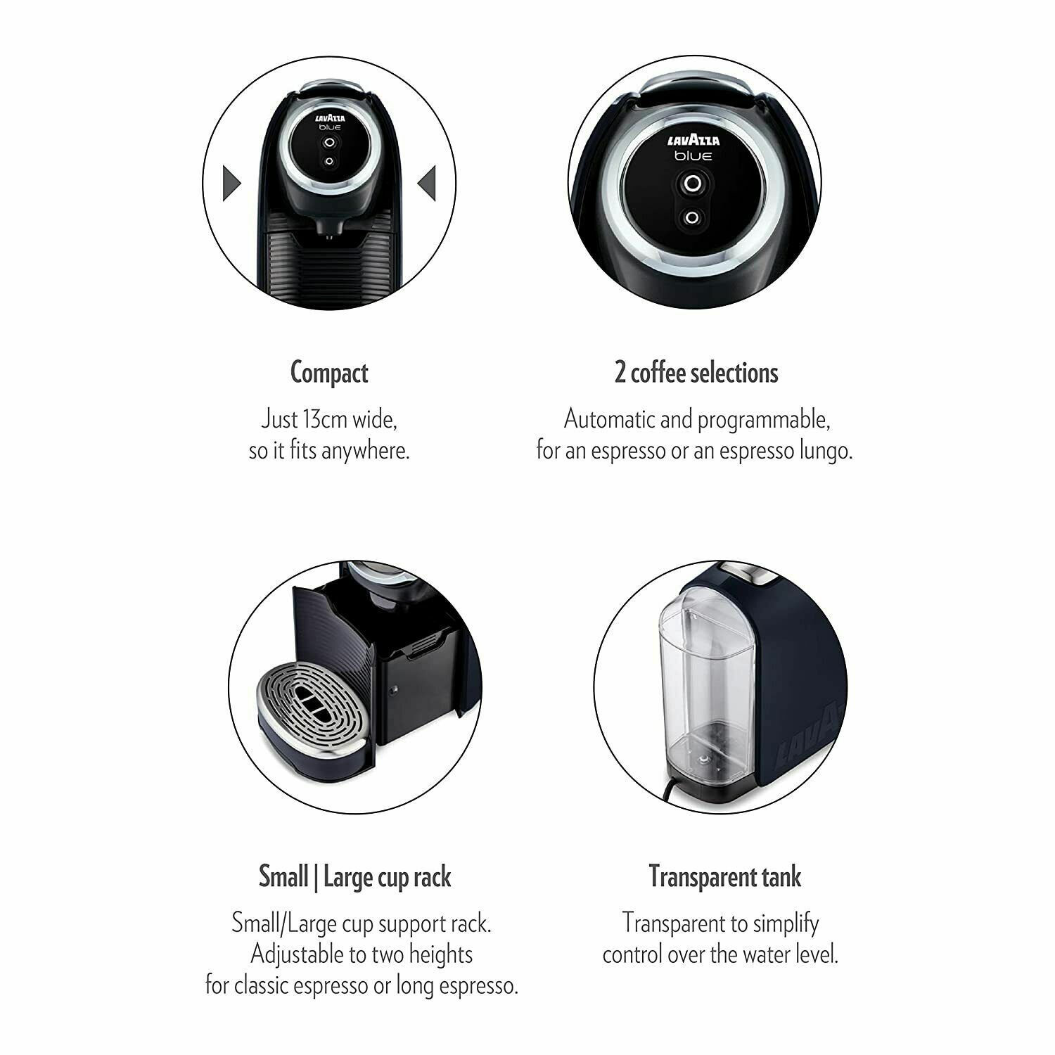 Lavazza Blue Classy Mini Single Serve Espresso Coffee Machine LB300 eBay