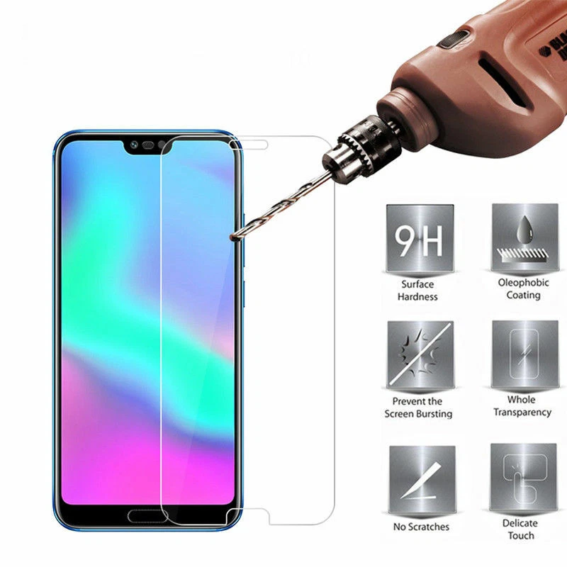 Media cubierta de protección de pantalla de vidrio templado para Huawei P40 P30 P20 Pro Mate 30 Foto 3 de 4