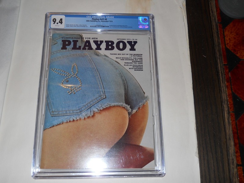 Playboy Magazine September 1974 CGC Graded 9.4