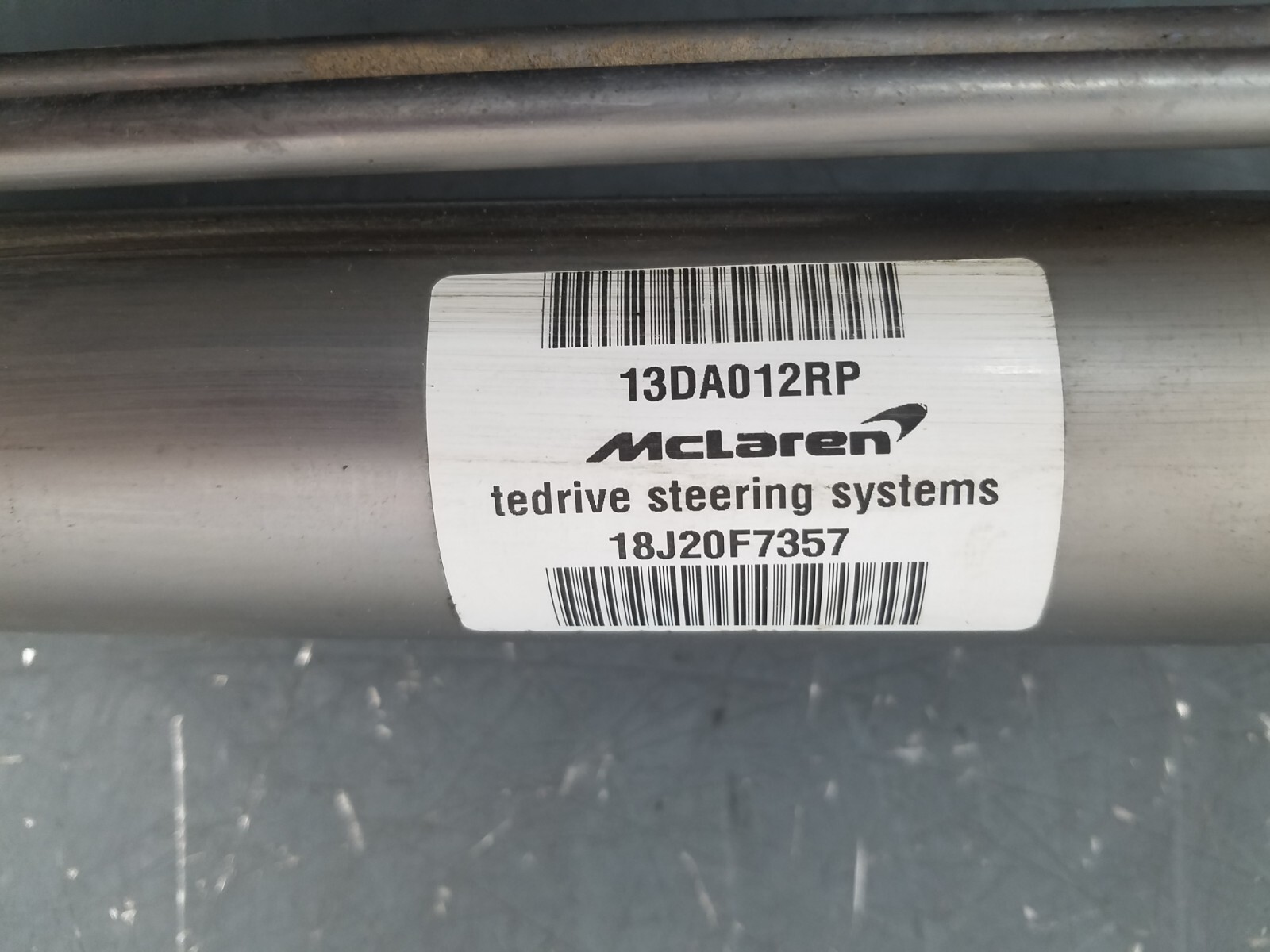 2019 McLaren 600LT 600 LT Rack & Pinion / Tie Rods #6618 H2