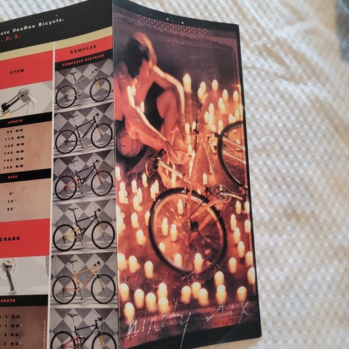 1996 VooDoo Cycles Catalog Price List Fold Out Hoodoo Canzo Bokor Bizango D-Jab - Picture 10 of 12