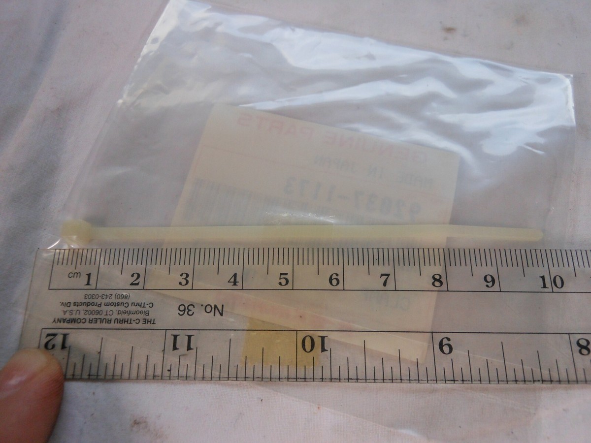 Kawasaki, NOS OEM, KX125, KX175, Spark Plug Cap Clamp, # 92037