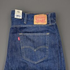 Levis 469 Loose Dark Wash Blue Men's 12'' Shorts Size 44 - New