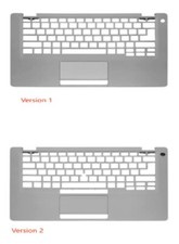 Dell Latitude 5410 E5410 Silver-Gray LCD Palmrest Cover Case
