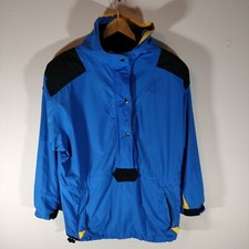 Roffe Skiwear Womens Jacket Lupine Pullover Size Medium Vintage 1/2 Zip Snow Ski