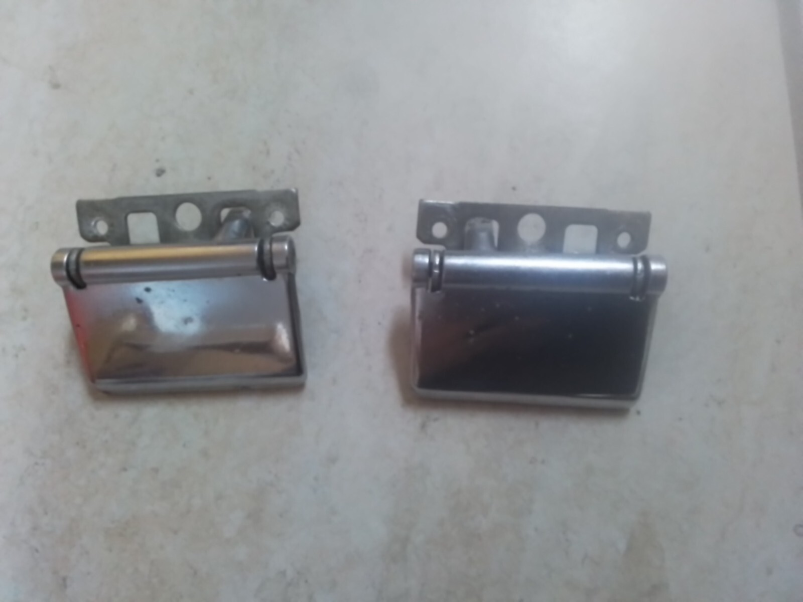 68-72 Ford Pick Up Truck F100 F250 Inside Door Handle Chrome PAIR Original