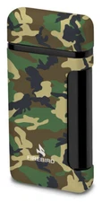 Jungle Camo Firebird Angled Jet Flame Sidewinder Camouflage Cigar Lighter - 9117
