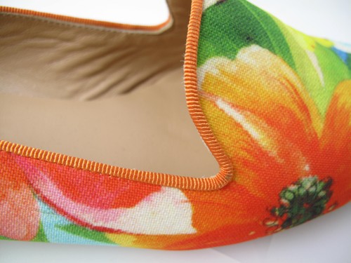 Jon Josef Butterfly Floral Canvas Flats Size 9M - Picture 6 of 9