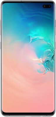 Samsung Galaxy S10+ 128GB Tracfone Locked Prism White - Very good