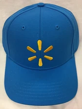 Walmart Associate Spark Royal Blue Embroidered Cotton Cap Adjustable BRAND NEW