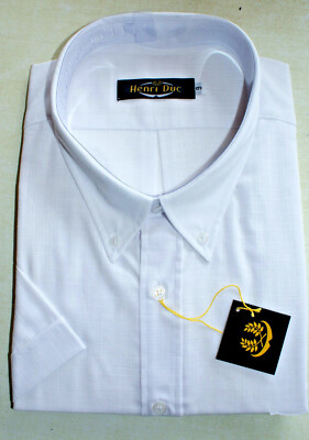 Chemise à carreaux neuve taille 4 (41/42) marque Henri Duc étiquetée 75