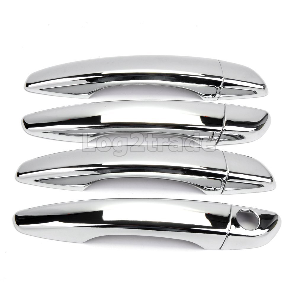 Door Handle Cover For Peugeot 408 2014 2015 Chrome ABS Molding Trim Decoration