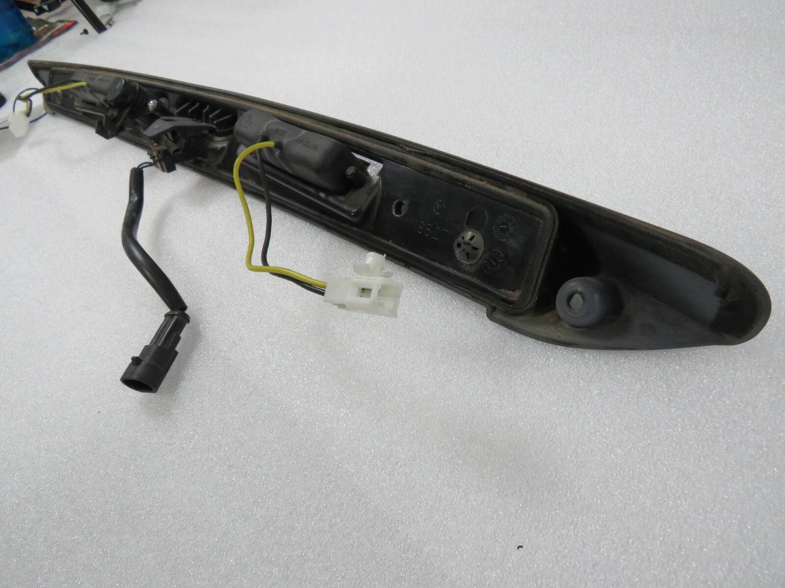 Maserati Quattroporte, Rear License Lamp, Broken Mount, Used, P/N 980139515