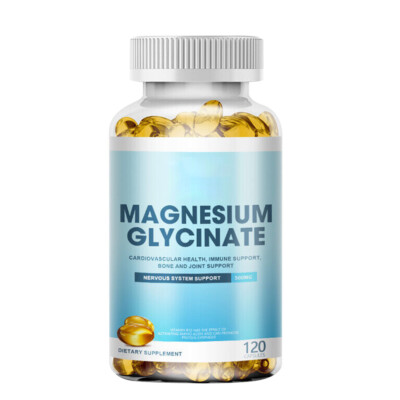 Magnesium Glycinate High Absorption,Improved Sleep,Stress & Anxiety Relief